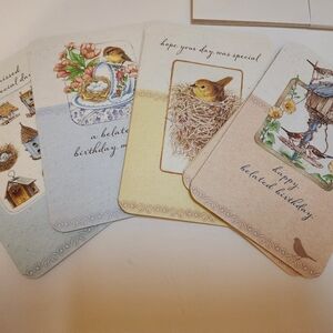 12 Greeting Cards With Scripture Belated Birthday.